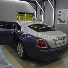 Тонировка бокового и заднего стекла на Rolls-Royce 